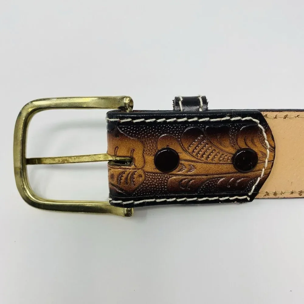 Unbranded hand tooled